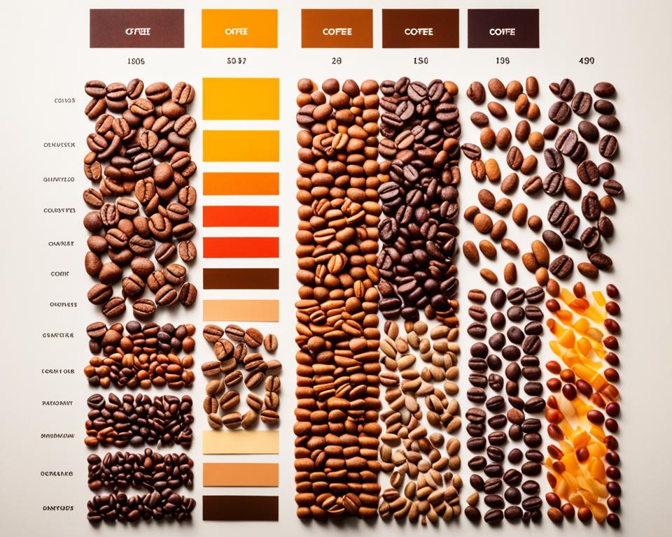 The Spectrum of Coffee Roast Levels