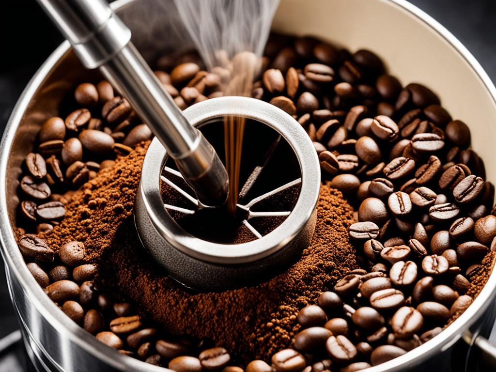 dark roast coffee preparation