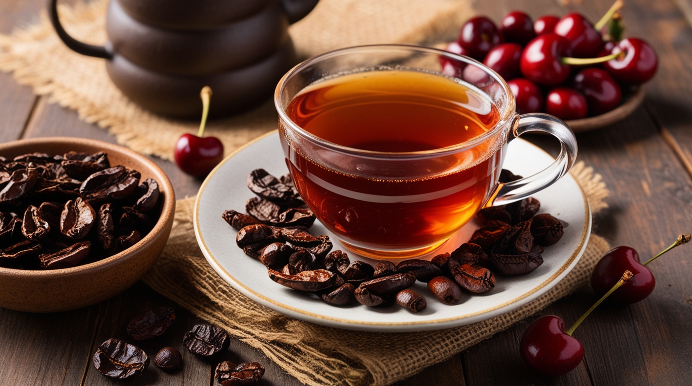 Cascara coffee cherry tea