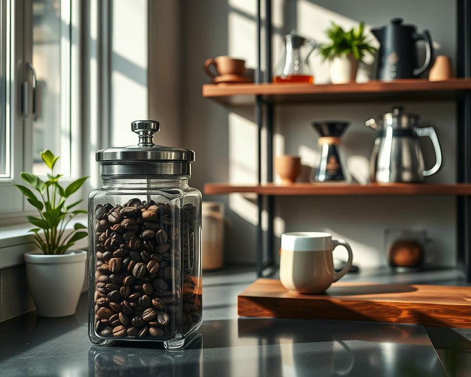 proper coffee storage
