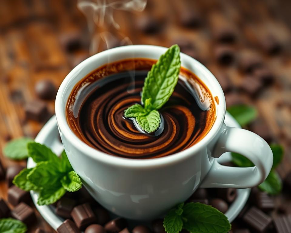 chocolate mint espresso flavor balance