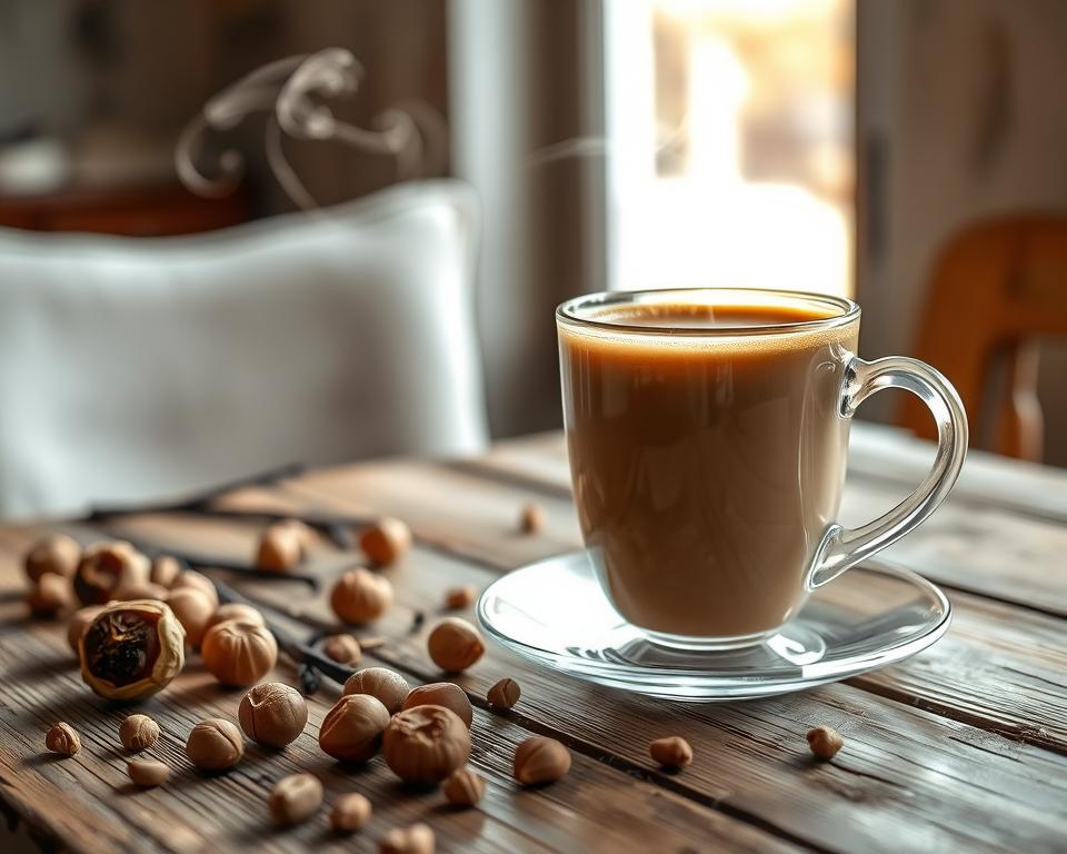vanilla hazelnut brew