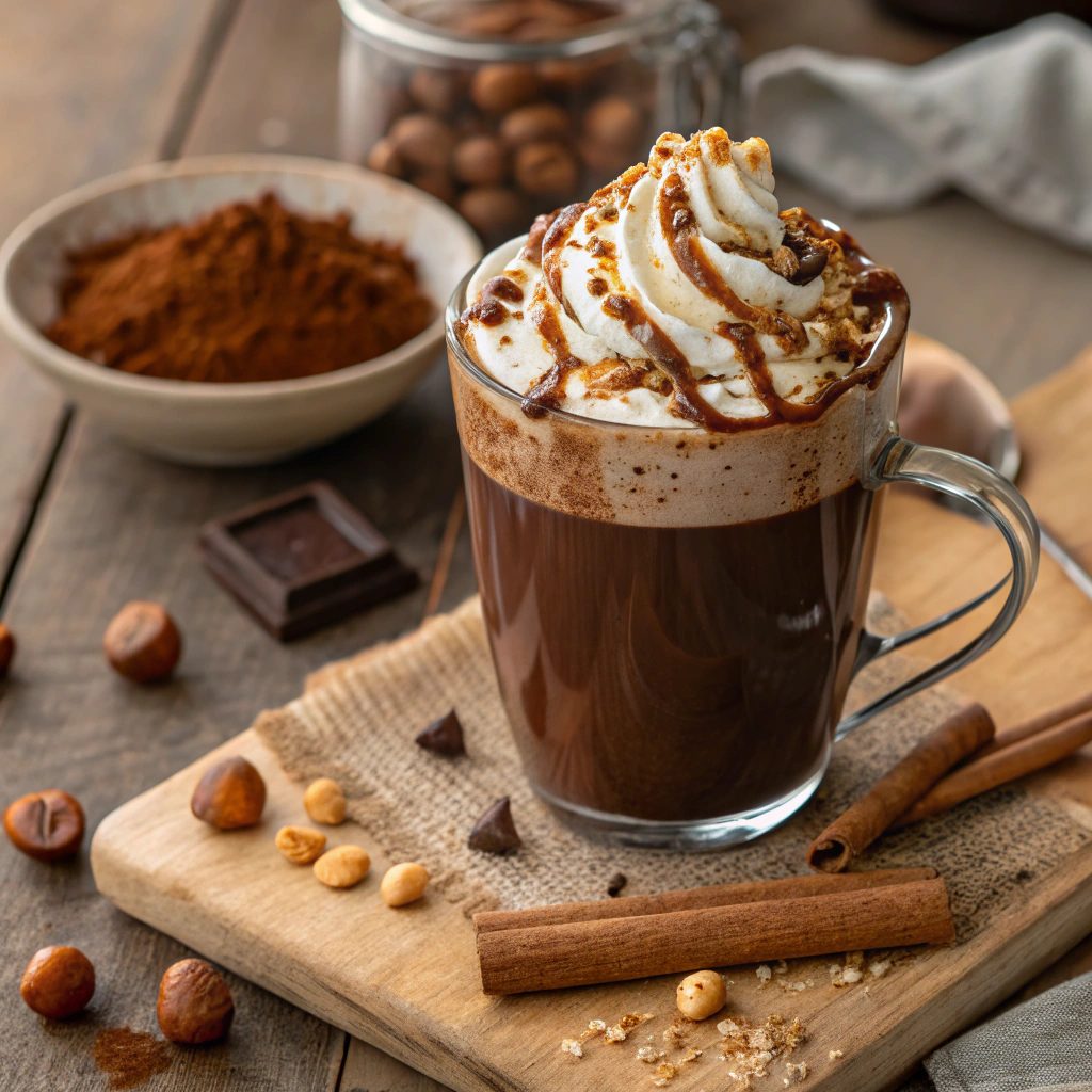 Hazelnut Hot Chocolate Coffee