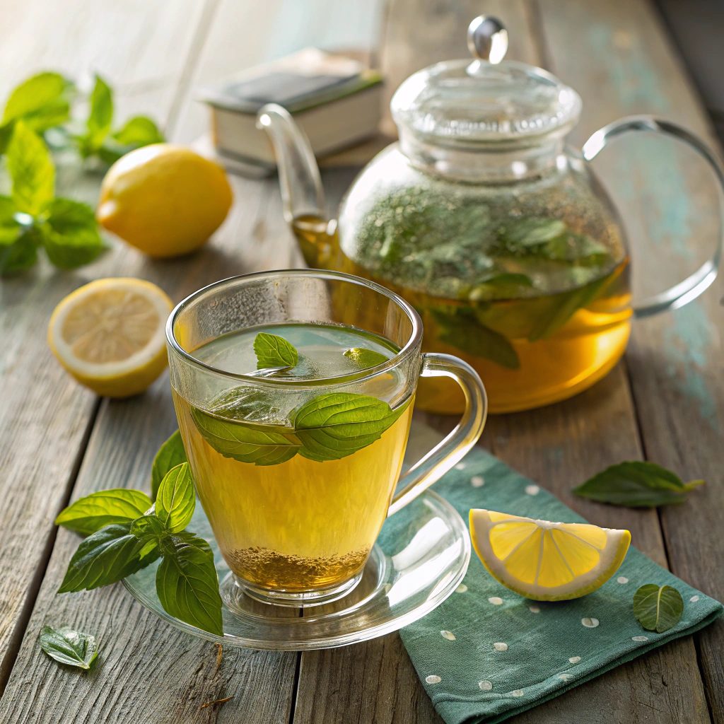 Lemon Basil Green Tea