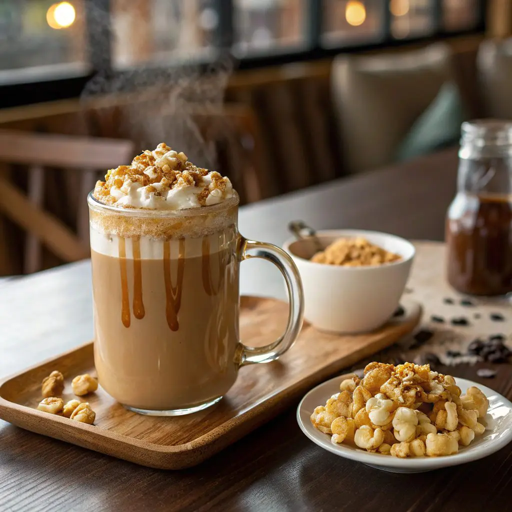Caramel Popcorn Coffee Bliss
