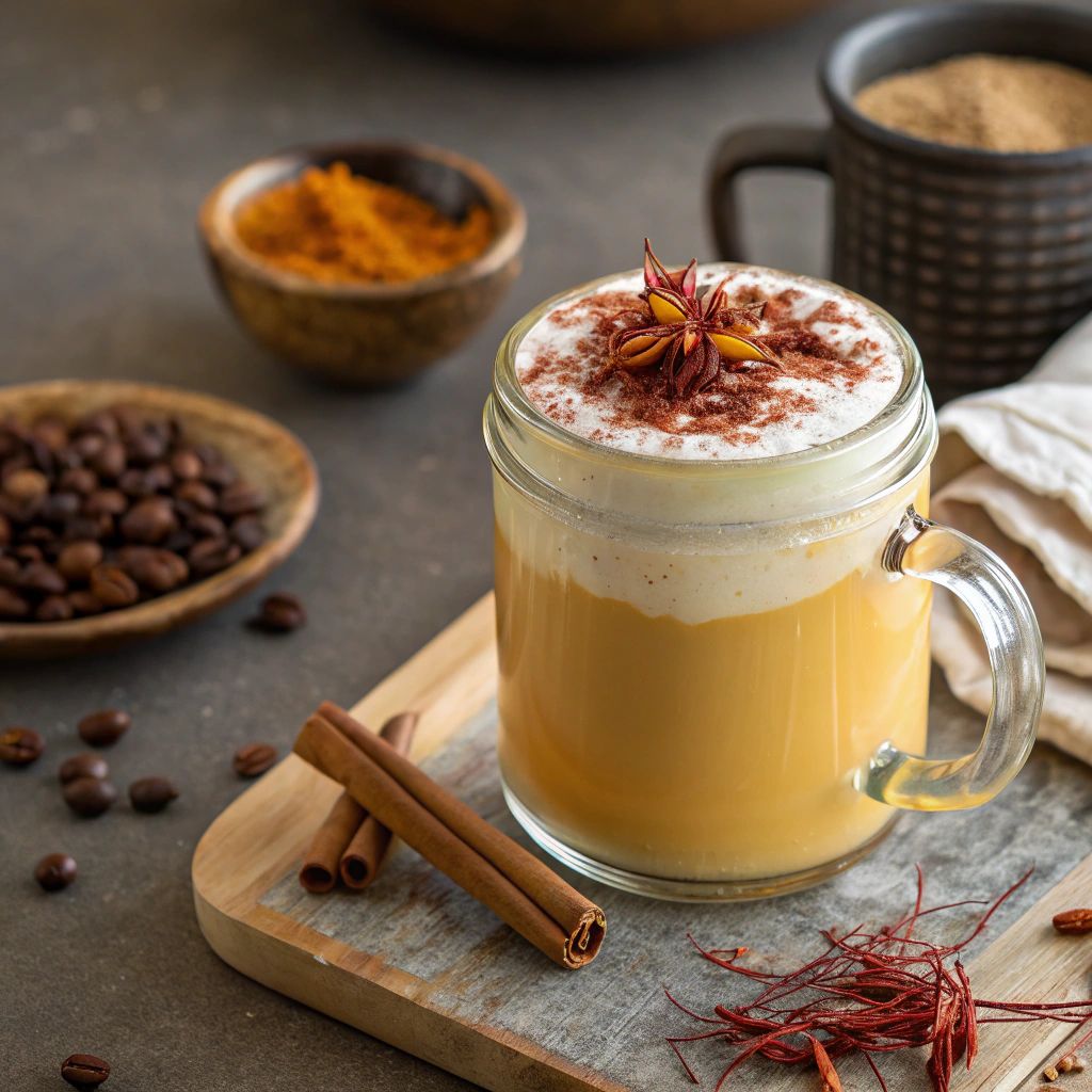 Saffron Infused Latte