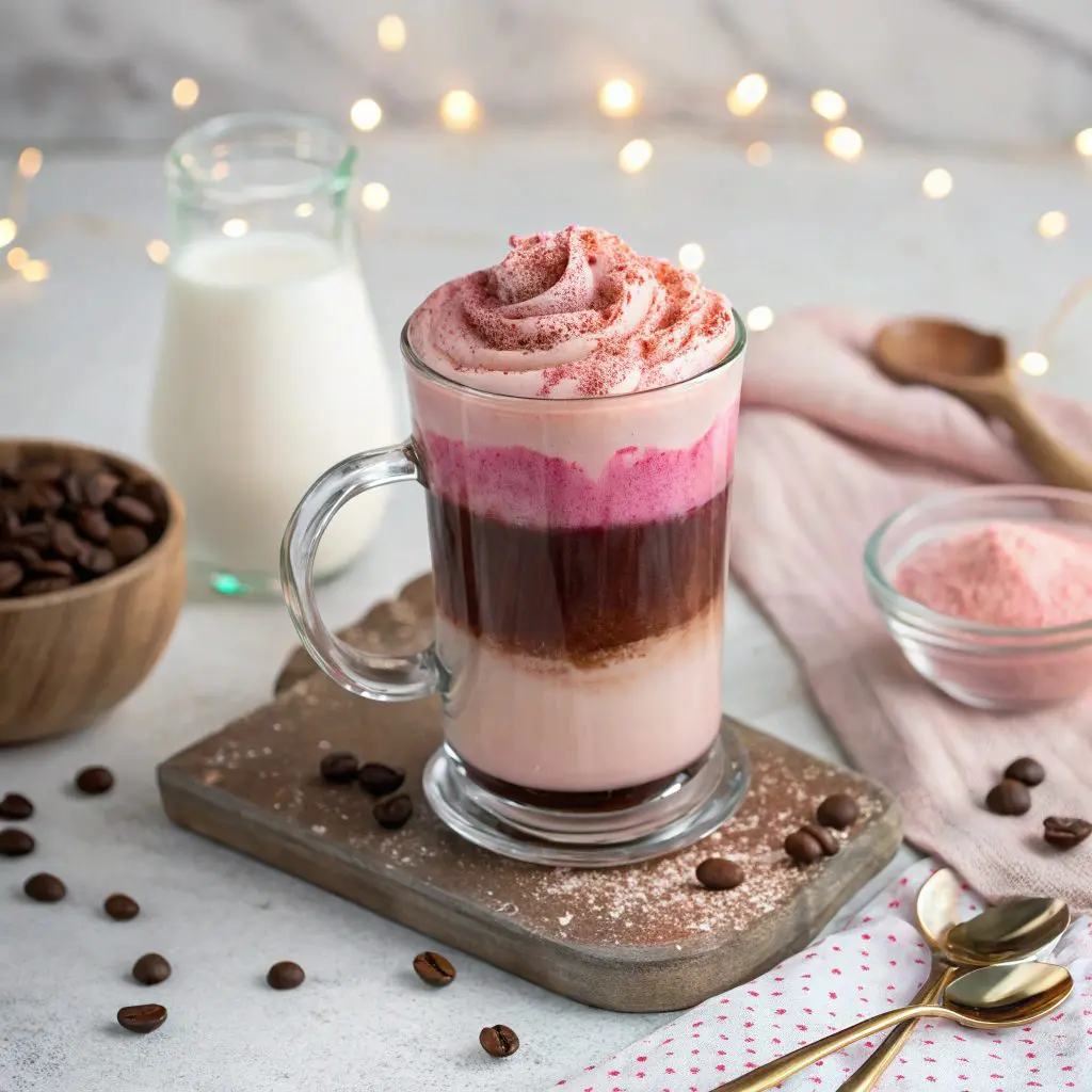 My Favorite Pink Velvet Macchiato: A Dreamy Coffee Treat