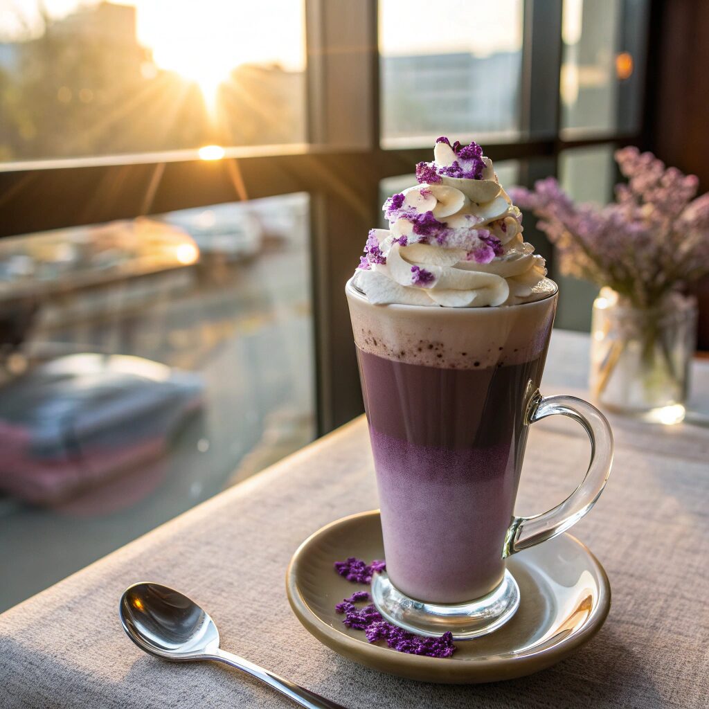 Ube Latte Recipe