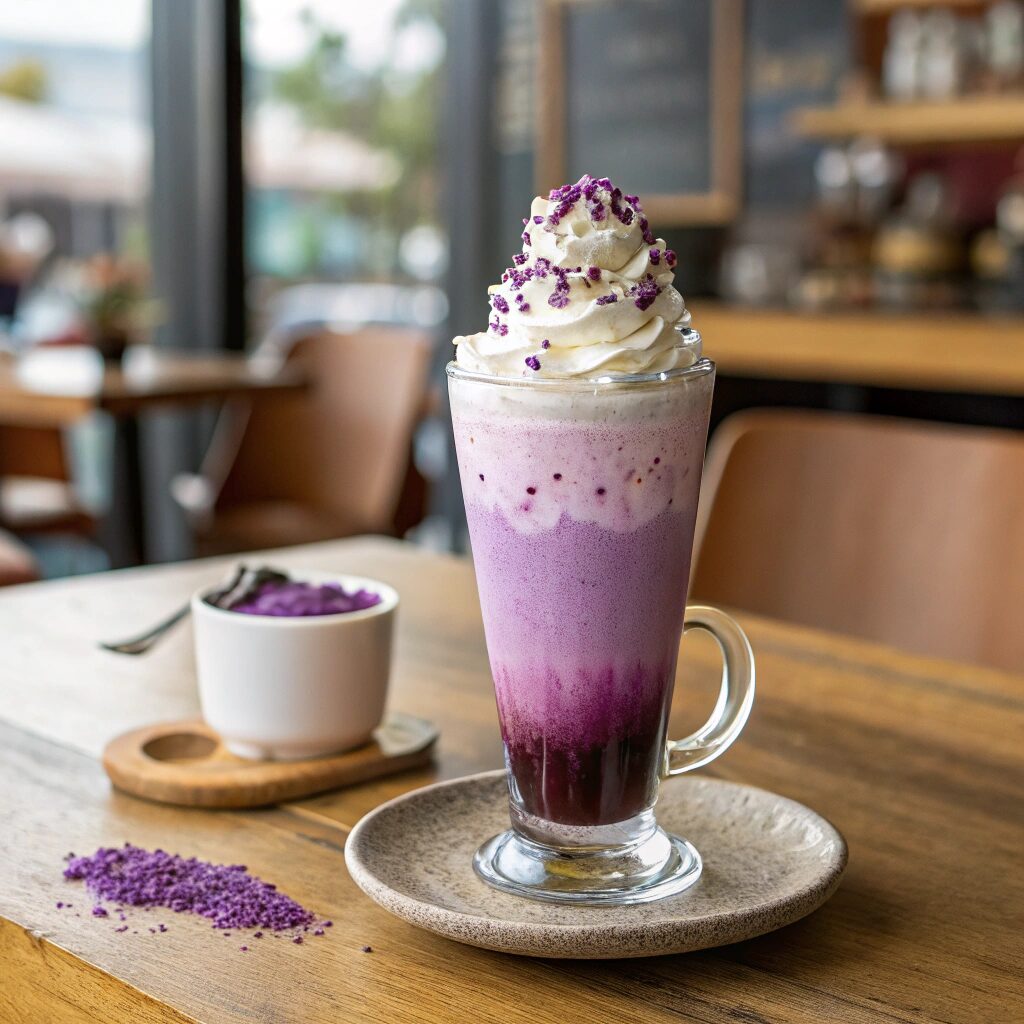 Viral Ube Latte Recipe: A Dreamy Purple Coffee Brew