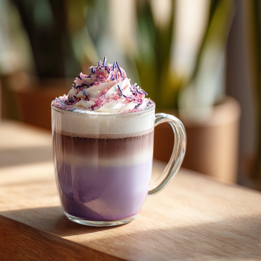Ube Latte Recipe