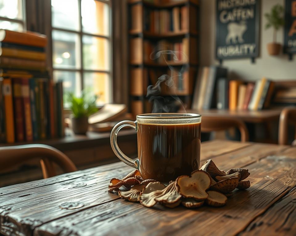 mushroom coffee definition