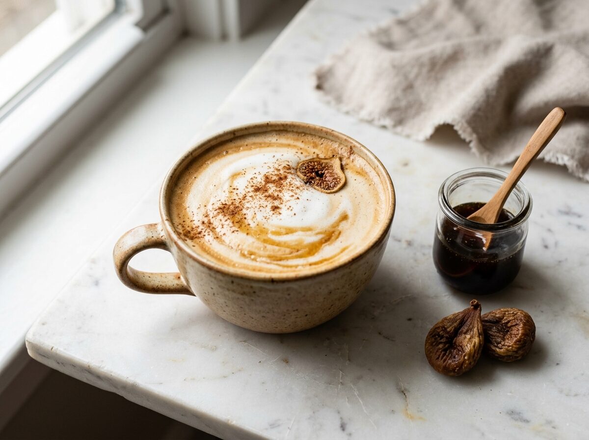 Fig and Honey Latte Recipe