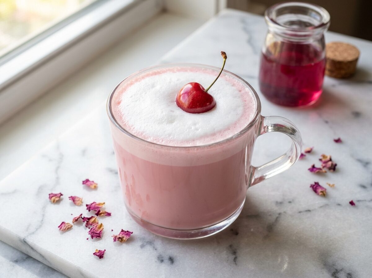 Cherry Blossom Latte Recipe