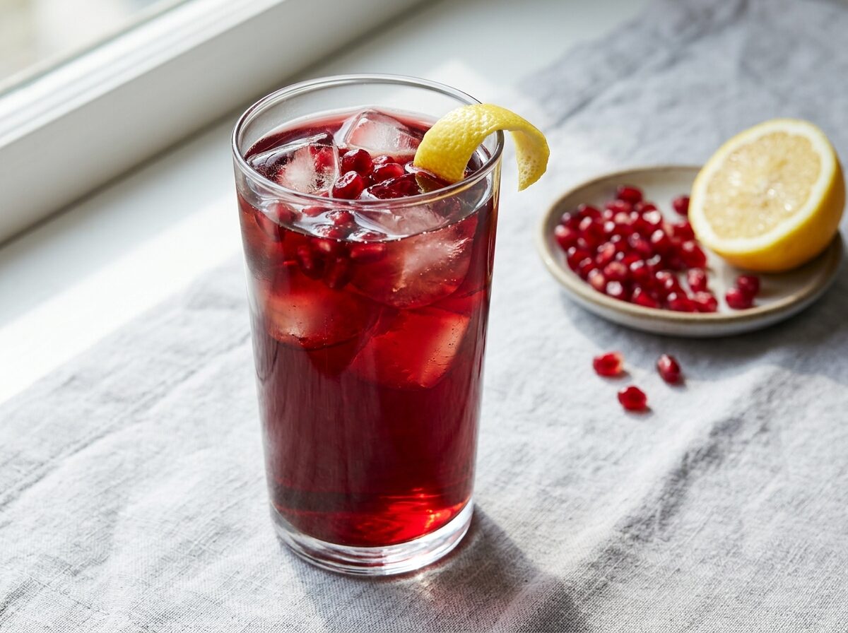 Pomegranate Cold Brew Cooler Recipe