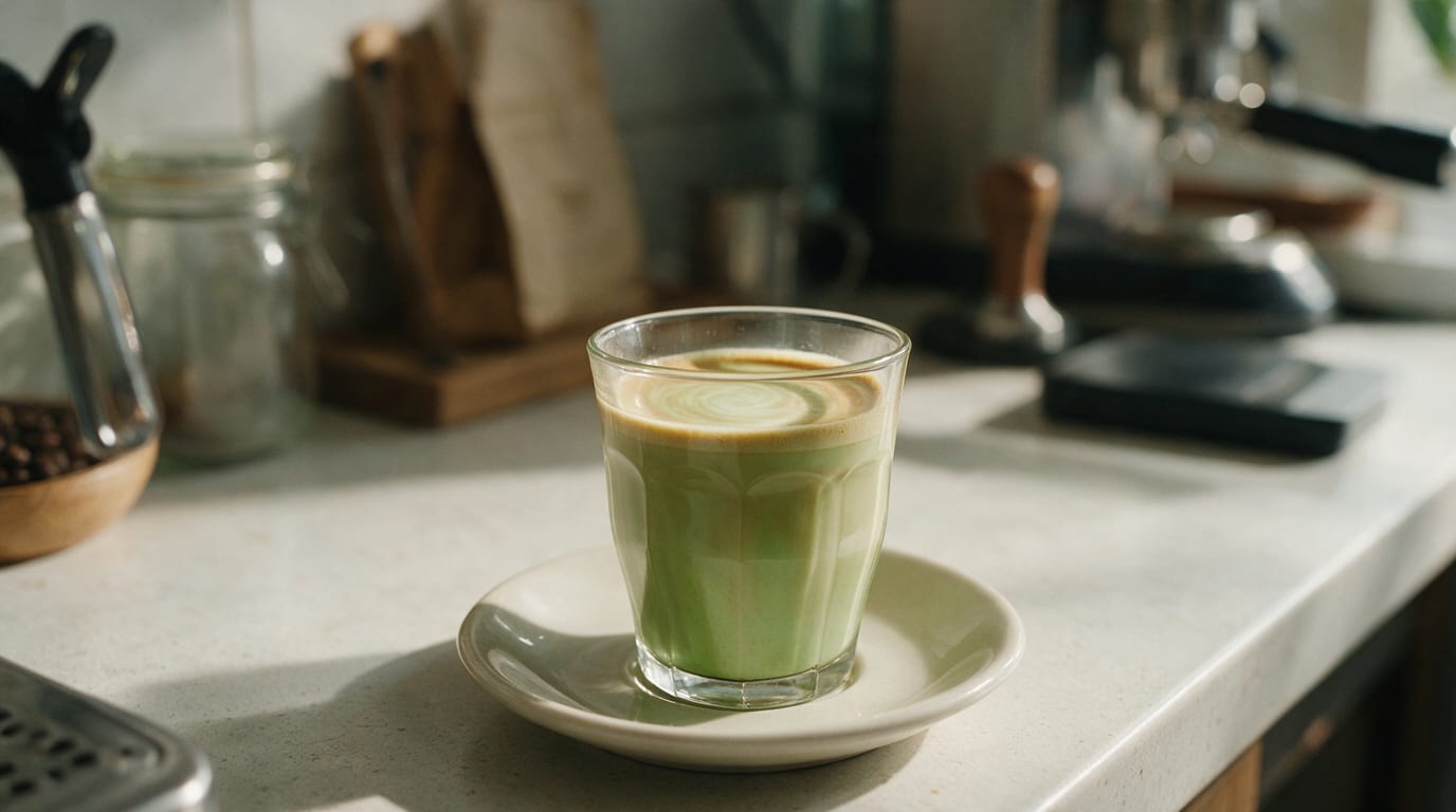 Pandan Coconut Latte: Balance Coffee, Not Candy
